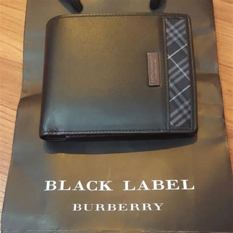 is burberry black label different than burberry|Burberry black label wallet.